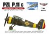 Mirage 48103 1/48 	PZL P.11c Rumuńskie Siły Powietrzne 1942